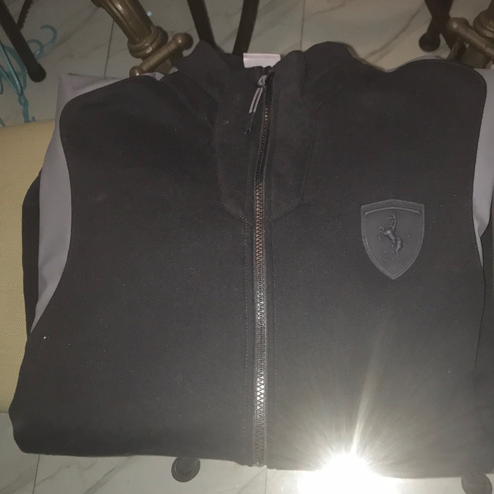 Black Ferrari Zip up